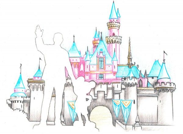 600x439 Park Icon Artist Sketch Collection To Debut New Walt Disney
