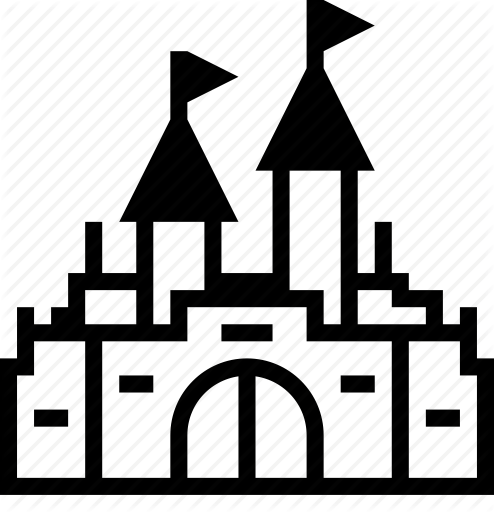 494x512 Castle, Disney, Disneyland, Palace, Park, Theme Icon