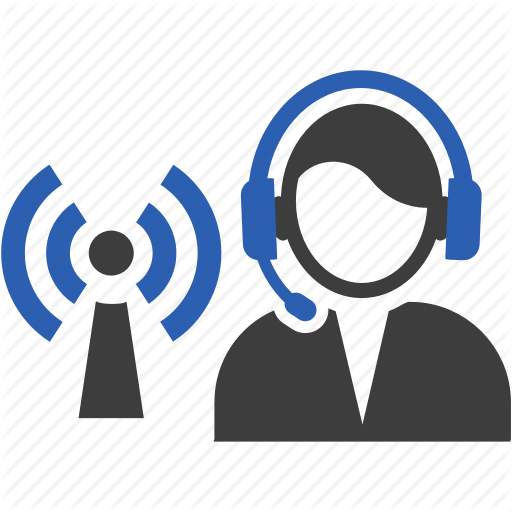 512x512 Center, Desk, Dispatch, Headphones, Help, Wireless Icon