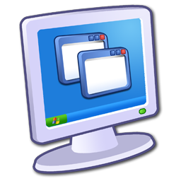 256x256 System Display Icon Refresh Cl Iconset
