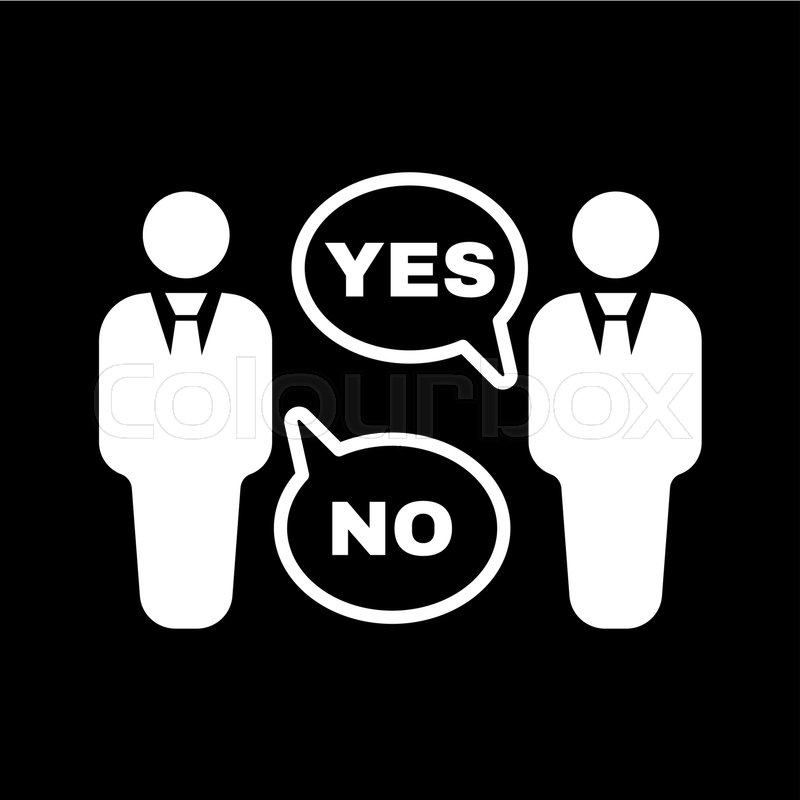 800x800 The Dispute Icon Dialog And Stock Vector Colourbox