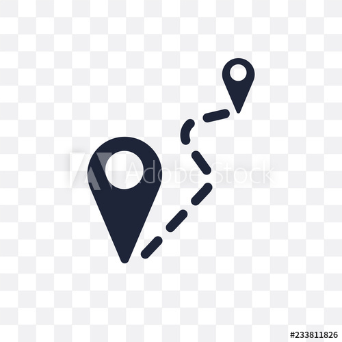 500x500 Distance Transparent Icon Distance Symbol Design From Maps