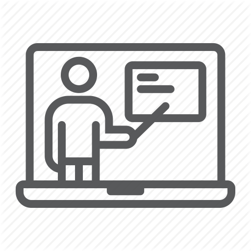 512x512 Distance, E, Education, Learning, Online, Teacher, Training Icon