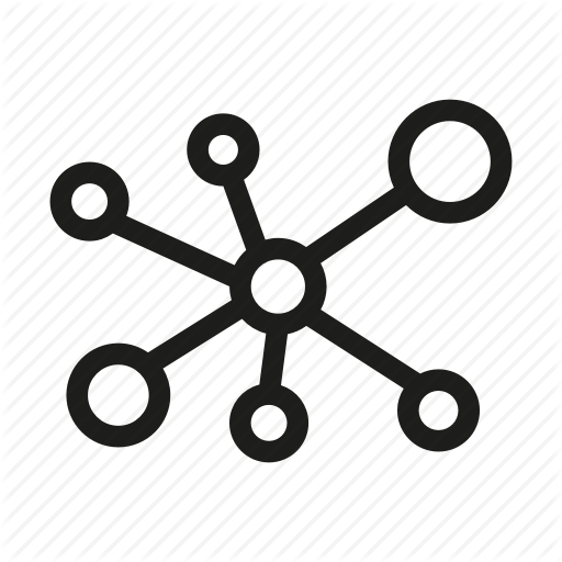 512x512 Center, Connection, Distribution, Dot, Link, Share, Spread Icon