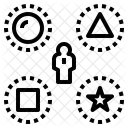 256x256 Diversity Icon Of Line Style