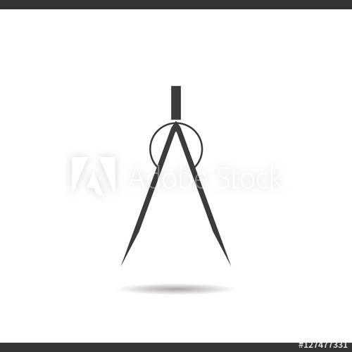 500x500 Divider Icon Drop Shadow Silhouette Symbol Negative Space