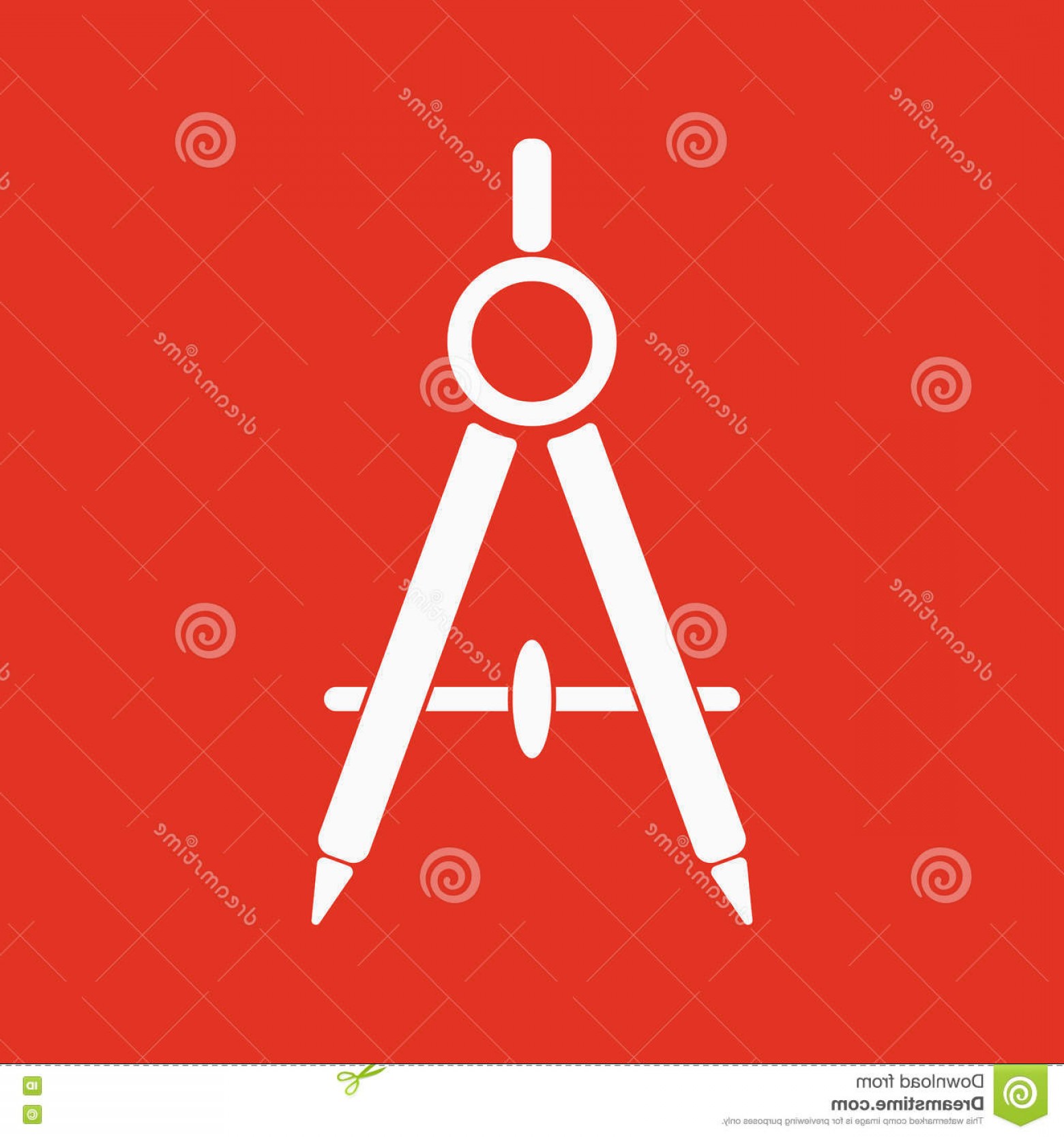 1560x1668 Stock Illustration Divider Icon Surveyor Geometry Engineer