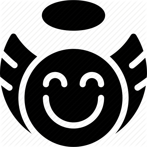 512x512 Angel, Angel Smiley, Animation, Chat, Creative, Divine, Email