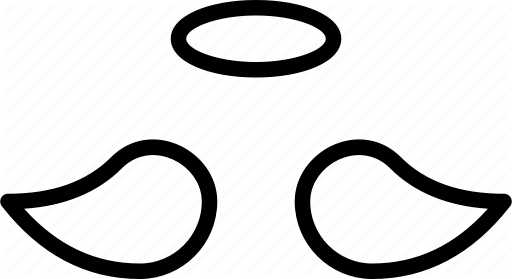 512x279 Angel, Divine, Halo, Sacral, Saint, Wings Icon