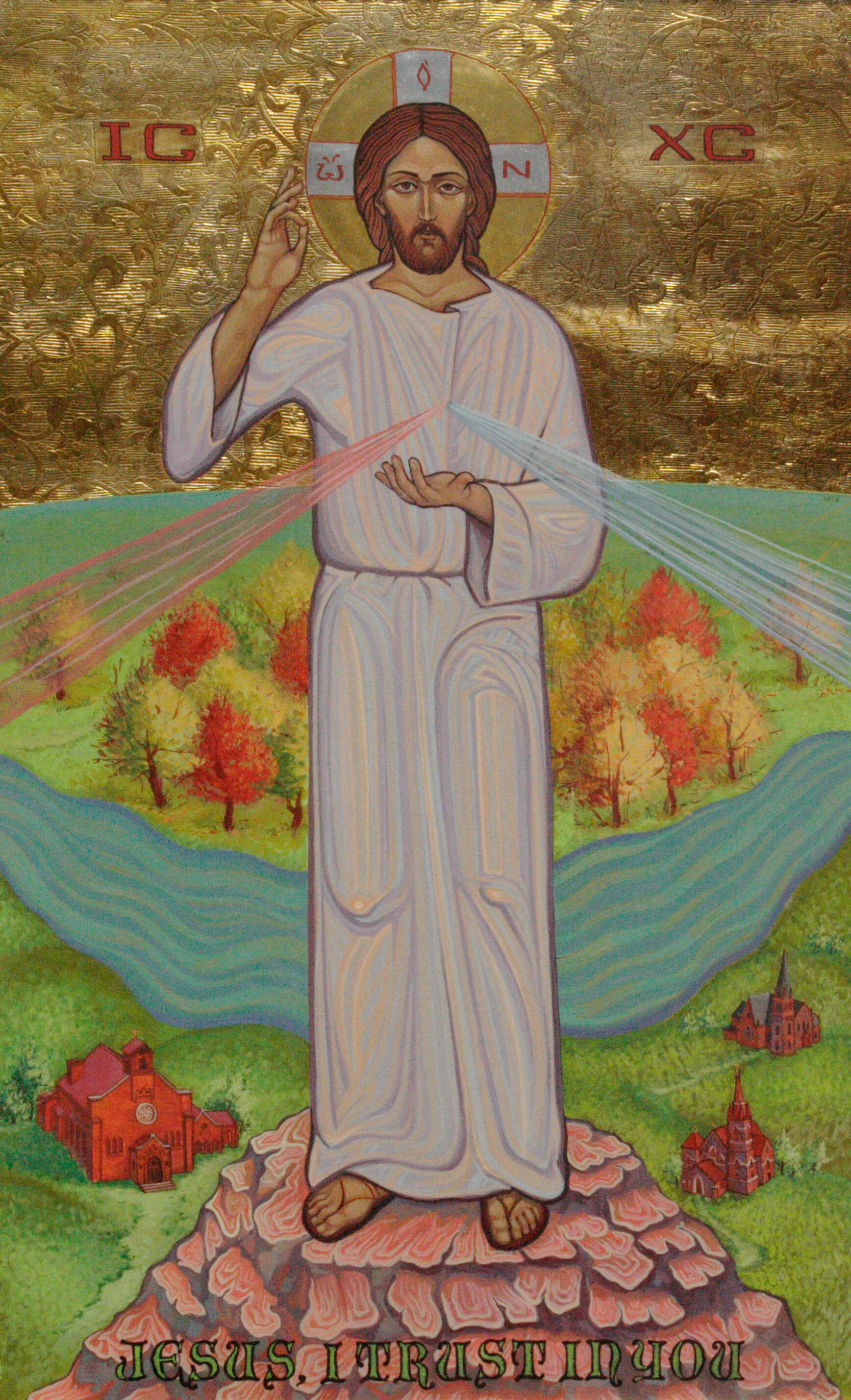 1736x2856 Divine Mercy Icon And St Faustina Relic Divine Mercy