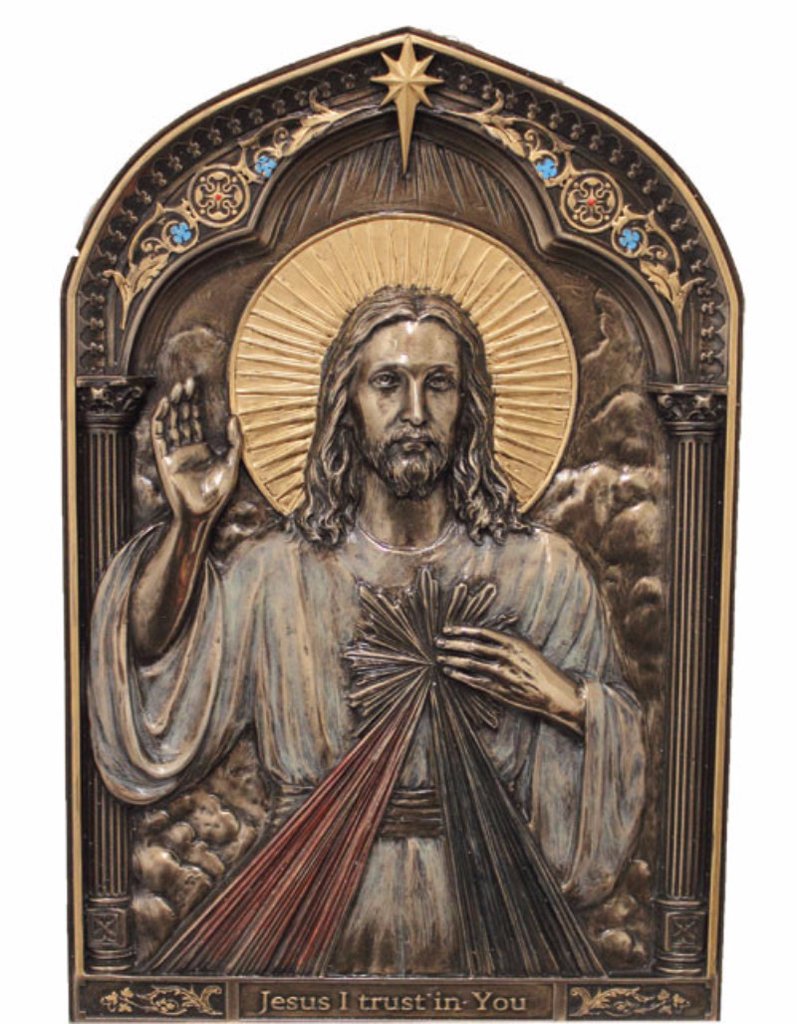 797x1024 Divine Mercy Of Jesus Wall Plaque Icon Veronese Collection
