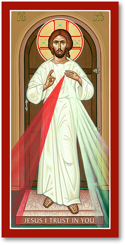 409x800 Lent And Easter Icons Divine Mercy Icon Monastery Icons
