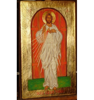 398x425 The Divine Mercy Icon