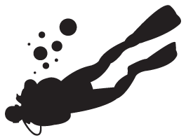 265x200 Scuba Diver, Diving Png Icon