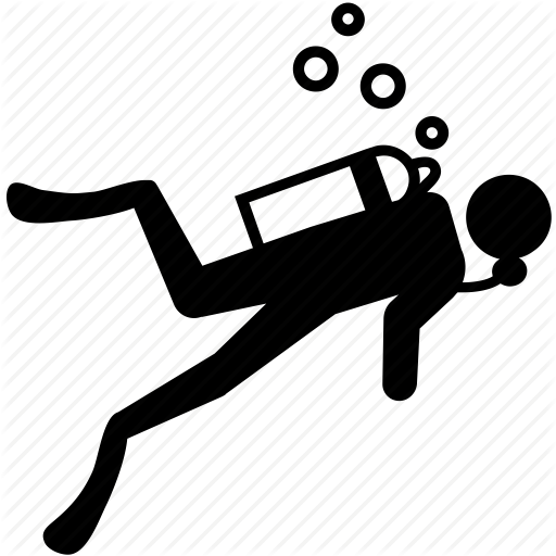512x512 Diver, Diving, Recreation, Scuba Icon