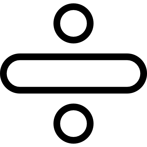 512x512 Division Icon Essential Set Smashicons
