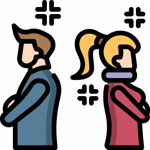 512x512 Argument, Break, Collide, Couple, Divorce, Fight, Up Icon