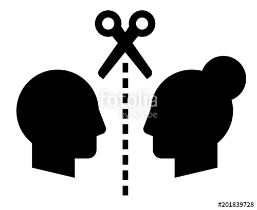 500x409 Divorce Icon Stock Image And Royalty Free Vector On Fotolia