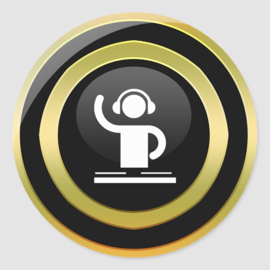 540x540 Dj Icon Sticker