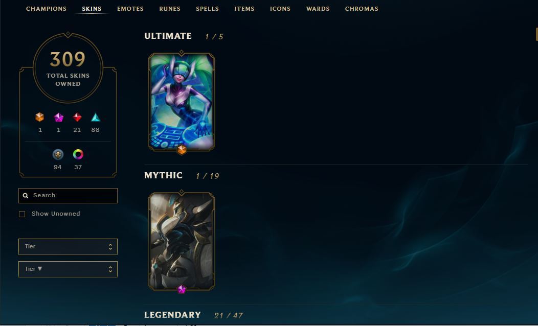 Euw Diamond All Champions, Skins Dj Sona And Lancer Hecarim 1052x638 Euw Diamond All Champions, Skins Dj Sona And Lancer Hecarim