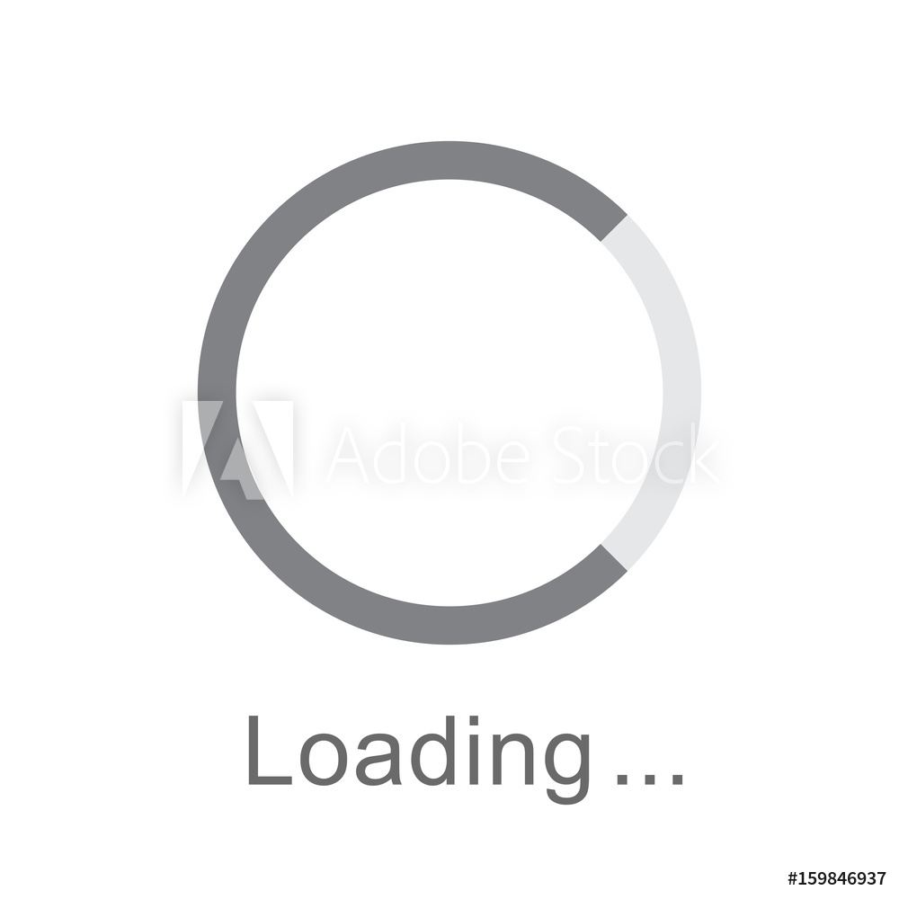 Fotografering, Billede Loading Icon Europosters Dk 1000x1000 Fotografering, Billede Loading Icon Europosters Dk