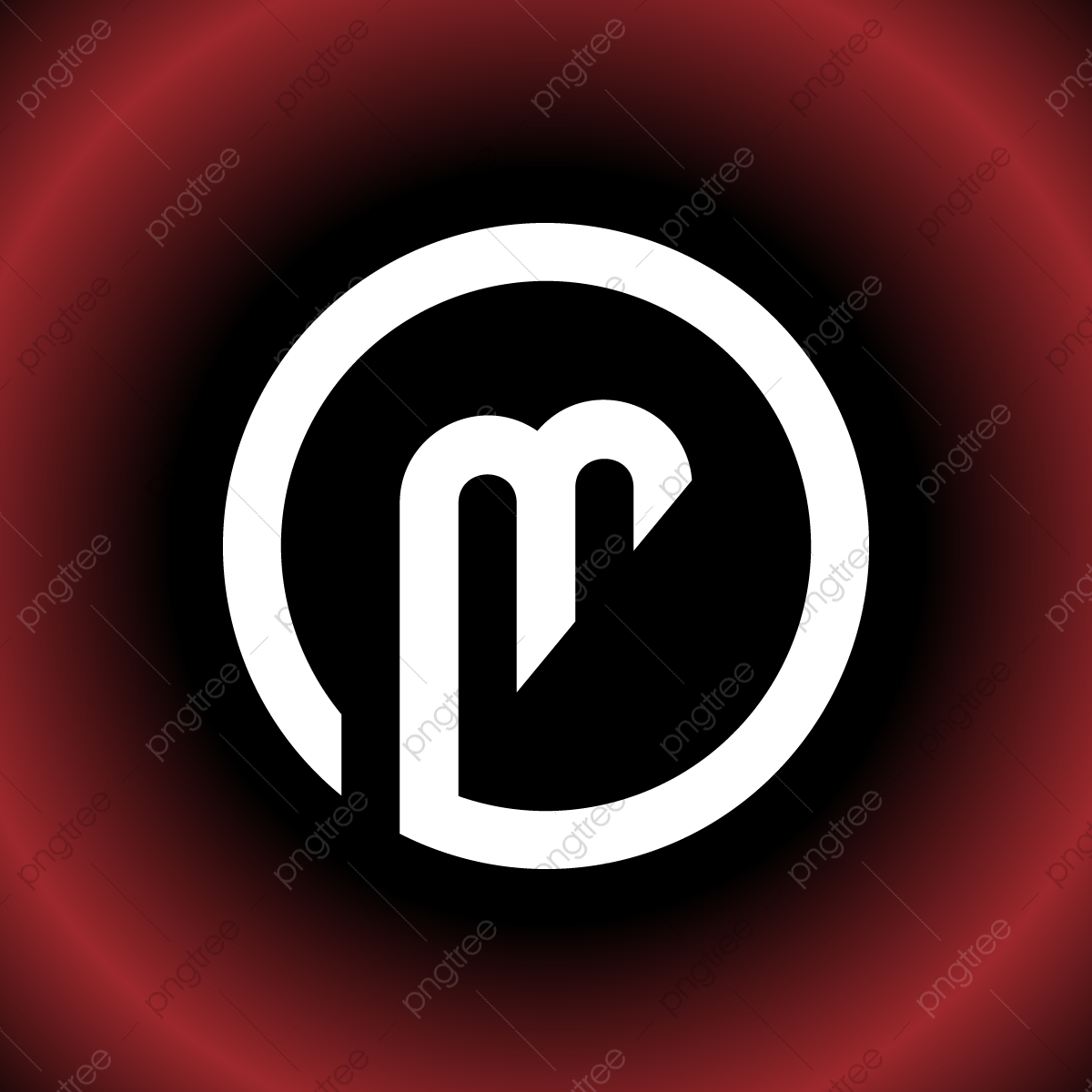 1200x1200 Circular Letter M Om Dm Vector Logo Design, Icon, Arrow, Sign Png