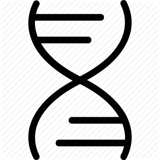 512x512 Dna, Dna Chain, Dna Helix, Dna Strand, Genetics Icon