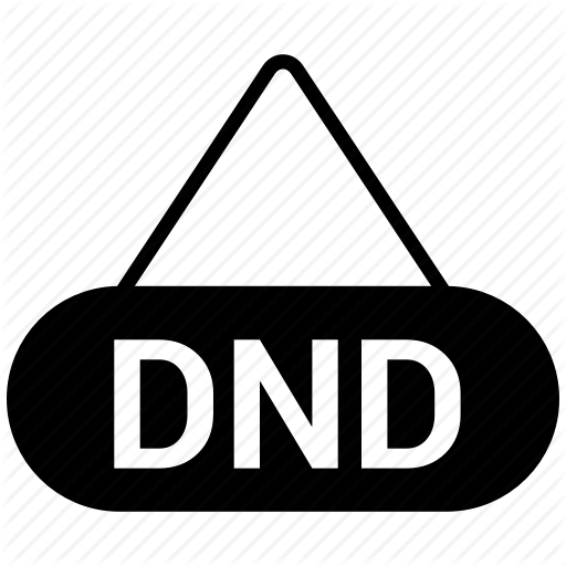 512x512 Dnd Tag, Do Not Disturb, Label, Tag Icon