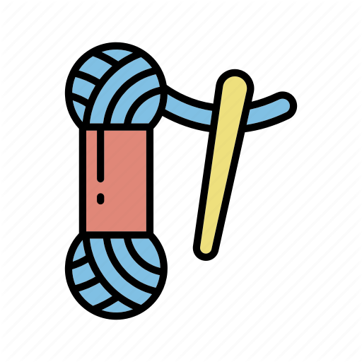 512x512 Crochet, Knitter, Knitting, Wool, Yarn Icon