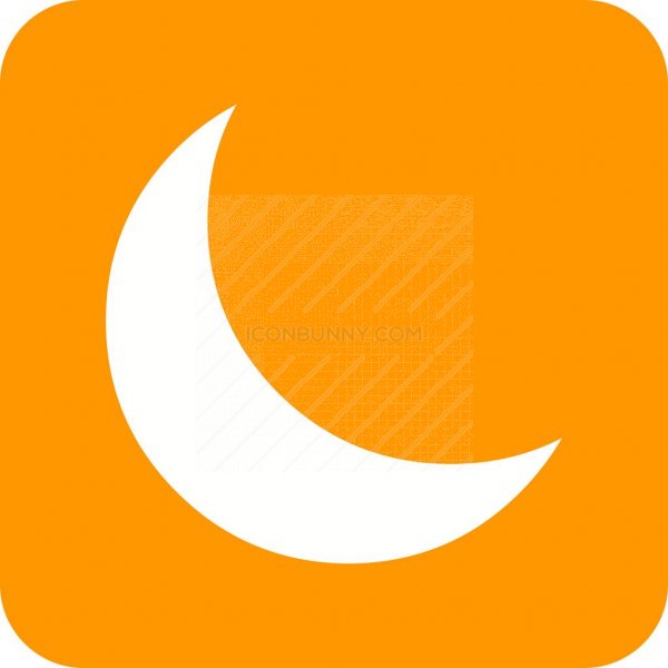 600x600 Do Not Disturb Flat Round Corner Icon