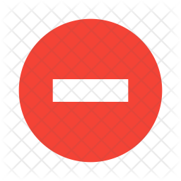 256x256 Do Not Disturb Icon Of Flat Style