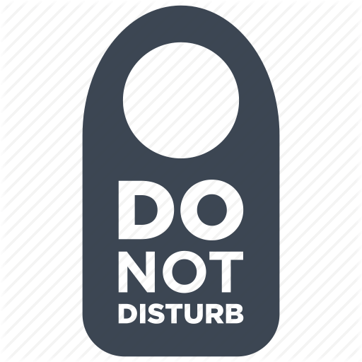 512x512 Disturb, Do Not Disturb, Privacy, Private Icon