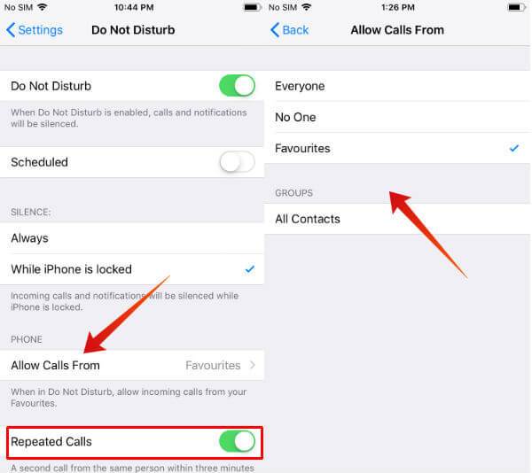 600x534 How To Configure Do Not Disturb On Iphone
