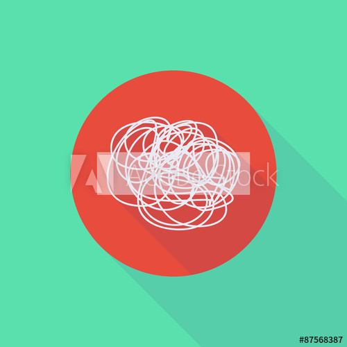 500x500 Long Shadow Do Not Enter Icon With A Doodle