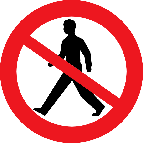 600x601 Stop Do Not Enter Clipart