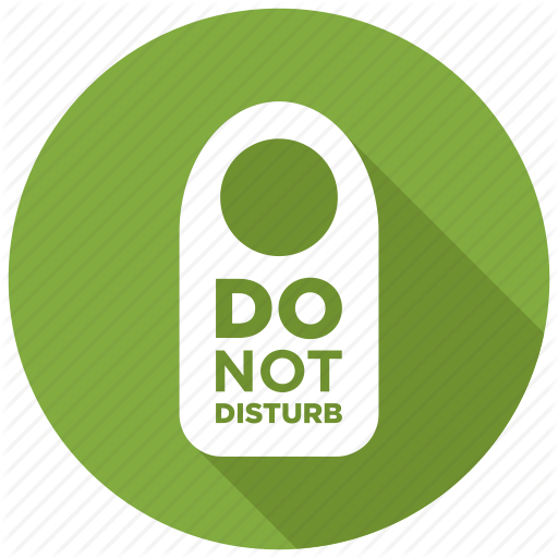 512x512 Disturb, Do Not Disturb, Sign Icon