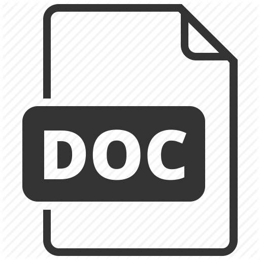 512x512 Doc, Format, Text, Word Icon