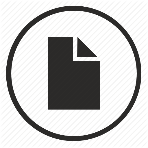 512x512 Create, Doc, Document, File, Function, New, Round Icon