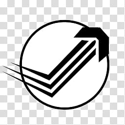 256x256 Black And White Game Dock Icon, Shatter Transparent Background Png