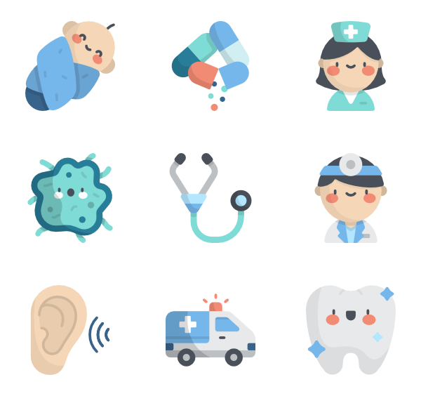 600x564 Doctor Icons