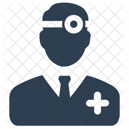 256x256 Doctor Icon Of Flat Style