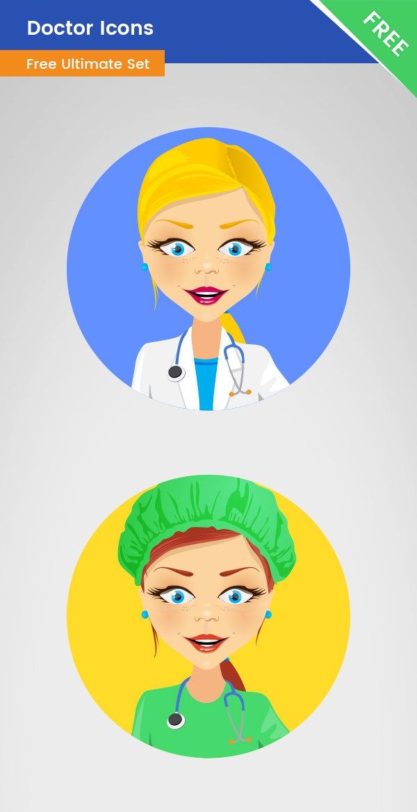 600x1168 Woman Vectors In Medical Icon