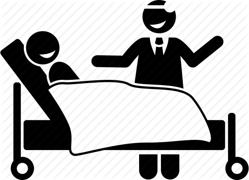 512x372 Doctor, Happy, Hospital, Patient Icon