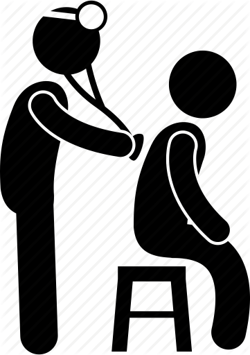 361x512 Checking, Clinic, Doctor, Listening, Patient, Sick, Stethoscope Icon