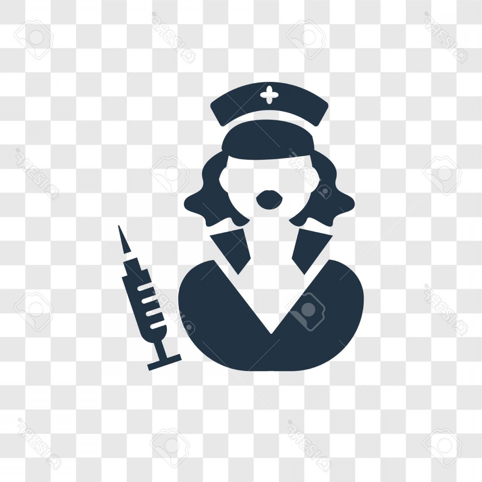 1560x1560 Photostock Vector Doctor Vector Icon Isolated On Transparent