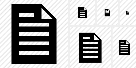 580x290 Document Icon Symbol Black Professional Stock Icon And Free Sets