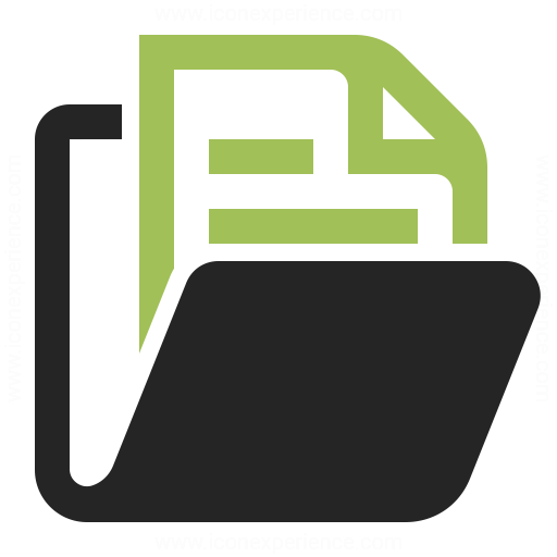 512x512 Folder Document Icon Iconexperience