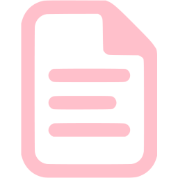 256x256 Pink Document Icon