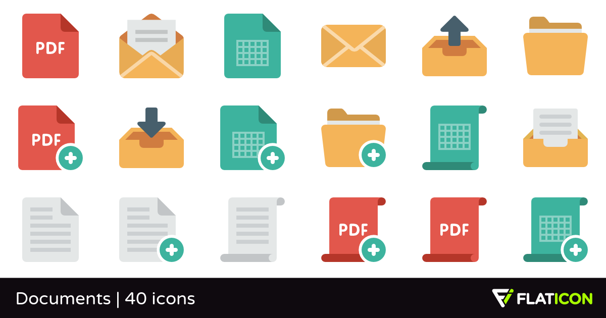 1200x630 Documents Free Icons