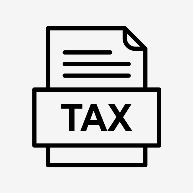 640x640 Tax Document Icon, Tax, Document, Png And Vector